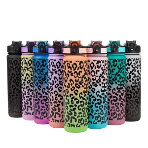 Gourde Femme Leopard - Haute qualité, idéale pour les randonnées et les excursions
